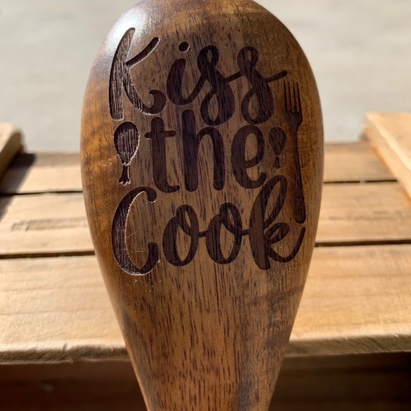 Wooden engraved spoons - Picture 2 of 4